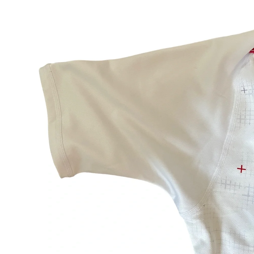 England Rugby Shirt 2018/2019 Canterbury Vapour Dri White Size Medium - Picture 3 of 11